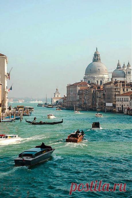 The Grand Canal, Venice, Italy|Pinterest