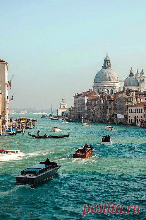 The Grand Canal, Venice, Italy|Pinterest