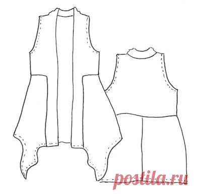 Boho-не-Boho или интересные схемы кроя