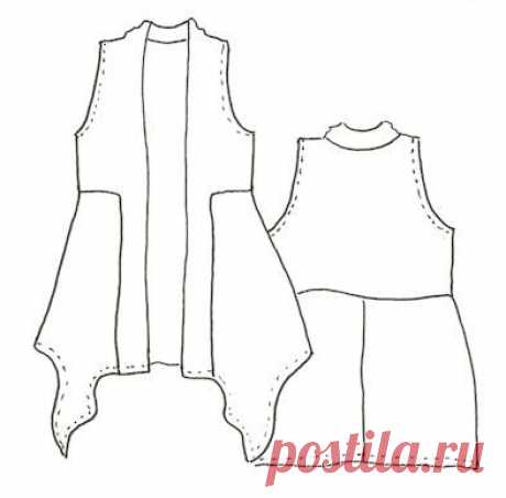 Boho-не-Boho или интересные схемы кроя