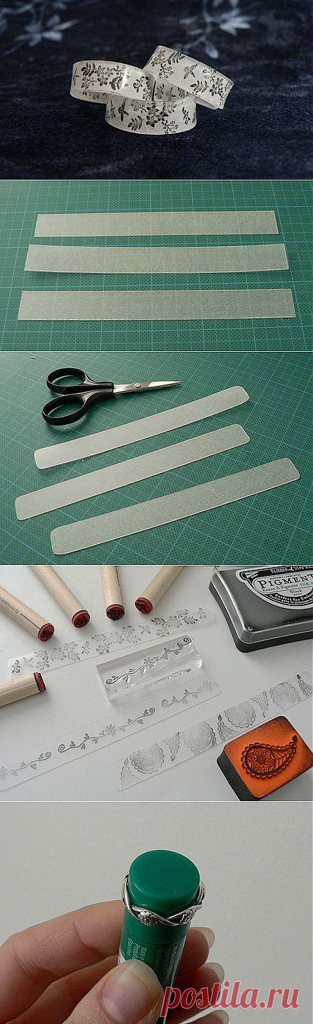 Кольца из термоусадочной плёнки / Украшения и бижутерия /