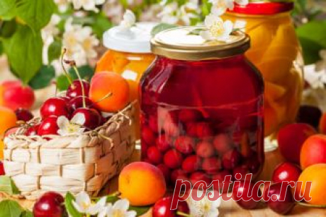 Компоты на зиму: 12 вкусных рецептов