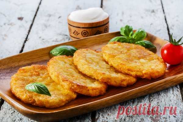 Пошаговый кулинарный рецепт приготовления дерунов из картошки