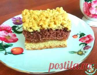 Пляцок с яблоком и повидлом – кулинарный рецепт