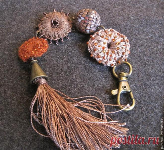 Вяжем милые пуговицы для создания украшений и декора