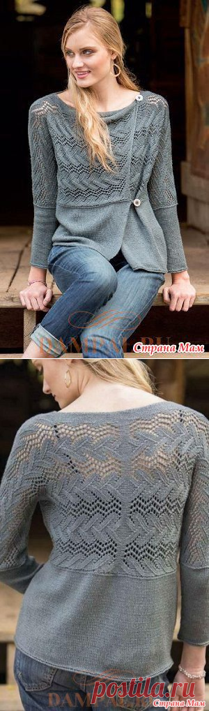 Ажурный кардиган «Williwaw» - Вязание - Страна Мам