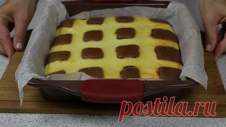 Pechemdoma.com | Пирог «Творожный красавчик» или «Стёганое одеяло»