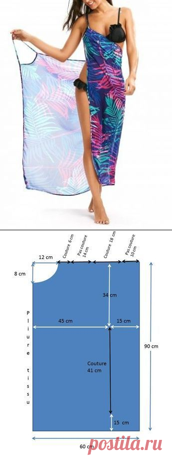 Vestido Pareo Bikini Wrap - Salvabrani
