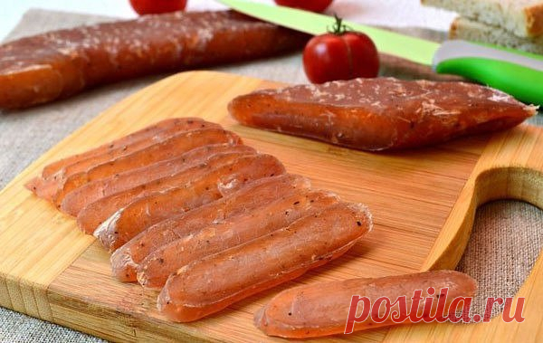 Сыровяленая колбаса из курицы | Наша кухня - рецепты на любой вкус!