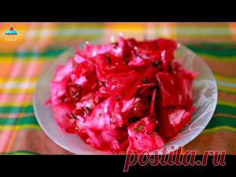 ТА САМАЯ) Острая хрустящая КАПУСТА по-грузински - ну, Очень вкусная!По Галиному.