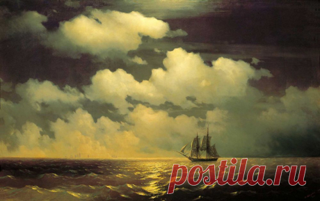Художник, что рисует море