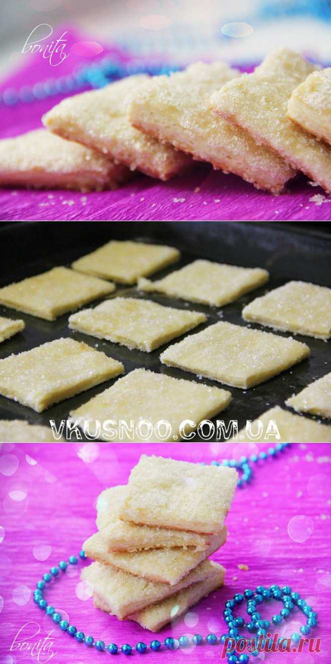 Нежное и хрустящее ПЕЧЕНЬЕ "Ложные слойки с сахаром"