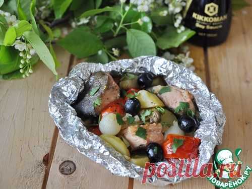 Рыбное рагу в фольге "А-ля матлот" - кулинарный рецепт