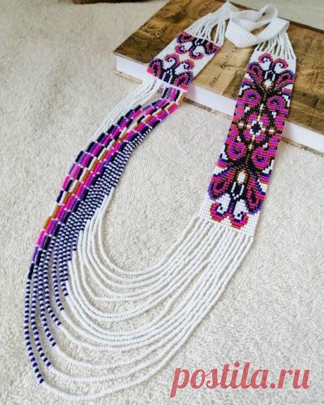 Гайтан. Гердан. Шейное украшение. | Бисер. Работы пользователей