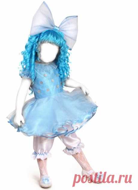Скачать выкройку костюма Мальвины | Шкатулка