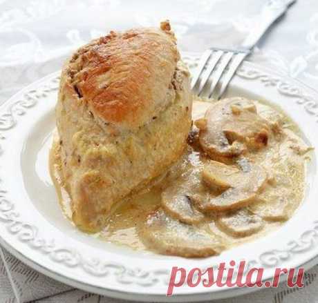 Куриные грудки с гречкой | Очень вкусно