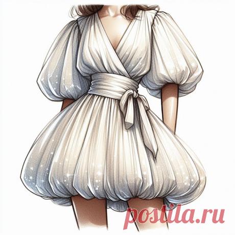 Balloon Mini Skirt Easy Sewing Tutorial with Pattern - Sparrow Refashion: A Blog for Sewing Lovers and DIY Enthusiasts