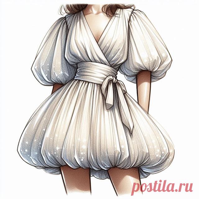 Balloon Mini Skirt Easy Sewing Tutorial with Pattern - Sparrow Refashion: A Blog for Sewing Lovers and DIY Enthusiasts