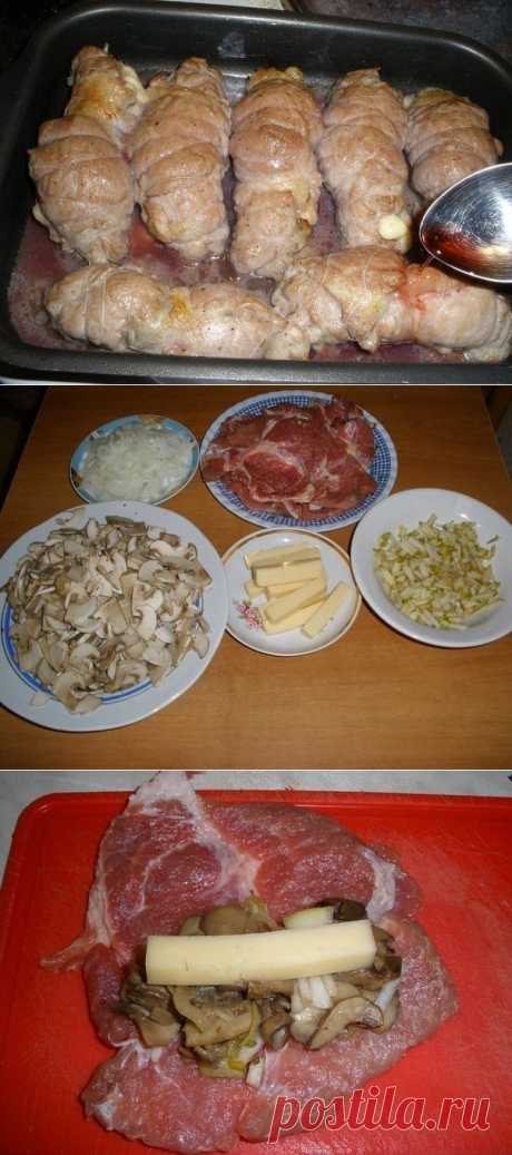 свиные рулеты