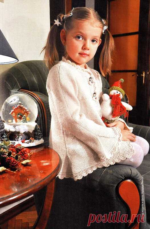 кардиган для девочки