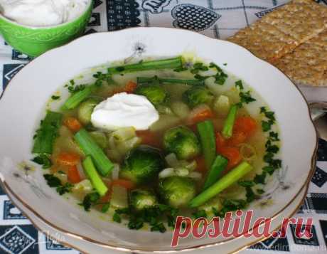 Легкий овощной супчик | Официальный сайт кулинарных рецептов Юлии Высоцкой