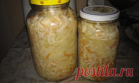 Капуста быстрого пряного посола "Закусочная" | 4vkusa.ru