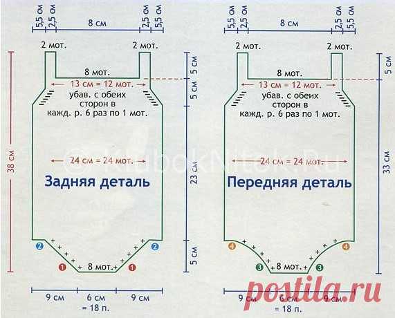 Платье - боди крючком