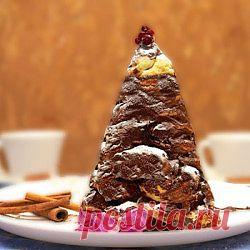 Торт "Шоколадная елочка"