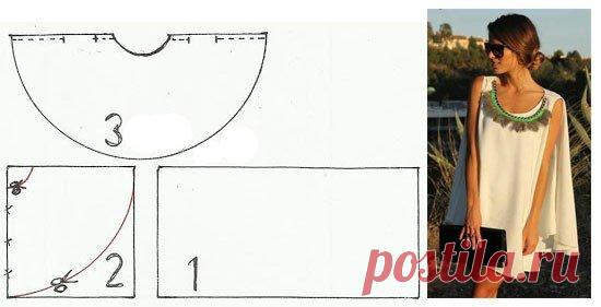 Туники. Простые выкройки.