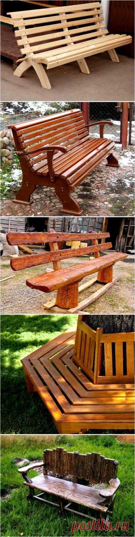 М2 - Скамейки для дачи своими руками