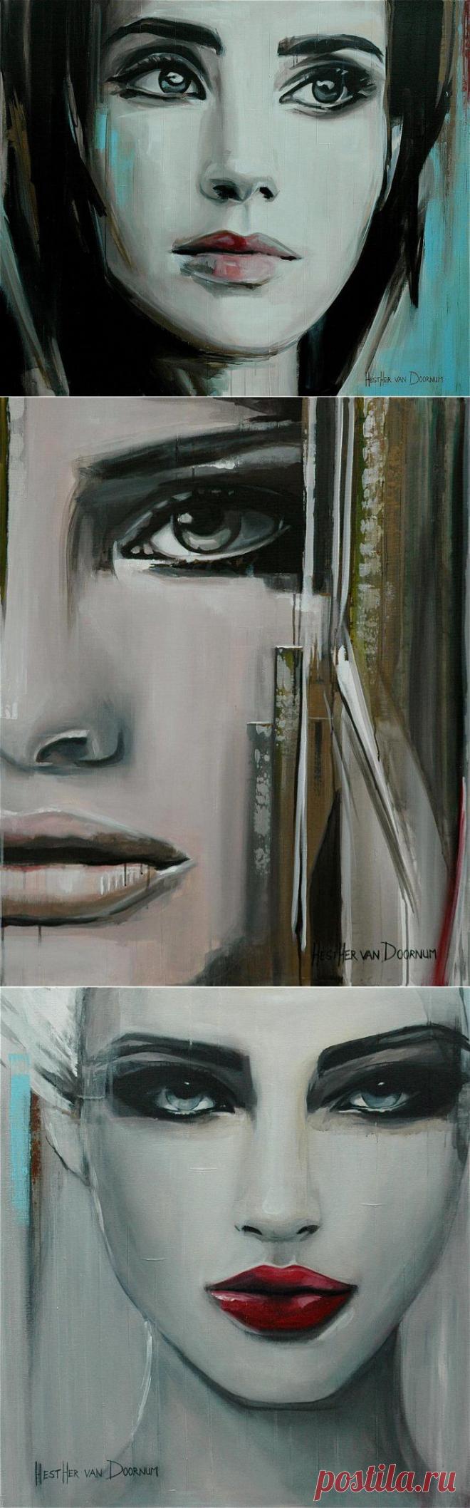 Песочные портреты Эстер ван Доомум (Hesther van Doornum) | Фото-Мир