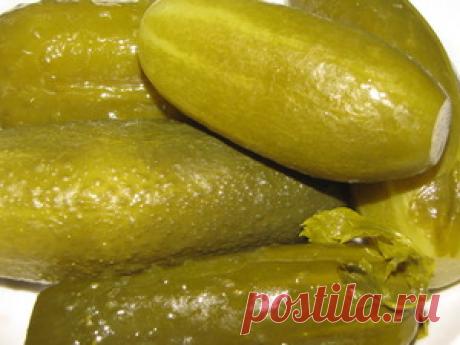 Огурчики маринованные Домашние рецепт с фото
