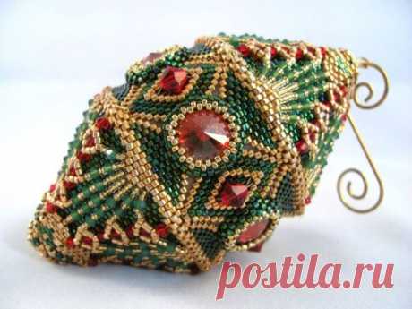 бисероплетение Новый год на Sees-All-Colors: Елочные игрушки Christmas Creations