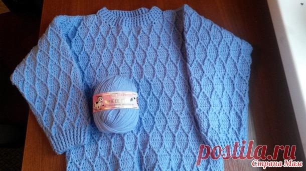 Свитерочек для любимого сыночка - Вяжем мальчикам-зайчикам - Страна Мам