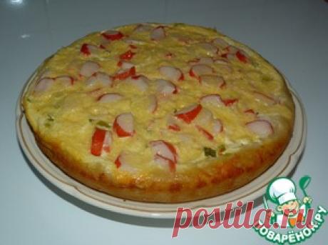 Картофельный закусочный пирог - кулинарный рецепт