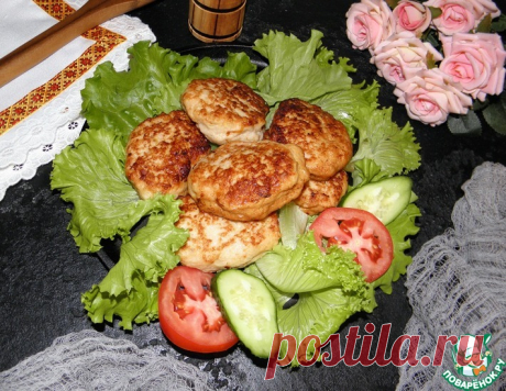 Куриные котлеты "Новинка" – кулинарный рецепт