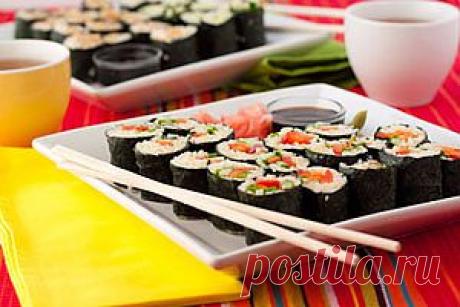 Делаем роллы дома. Подробная инструкция с фото.