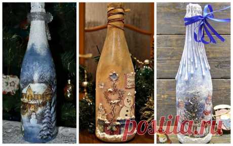 Красивые идеи новогоднего декупажа — HandMade