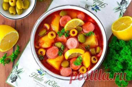 Солянка простая домашняя рецепт с фото пошагово - 1000.menu