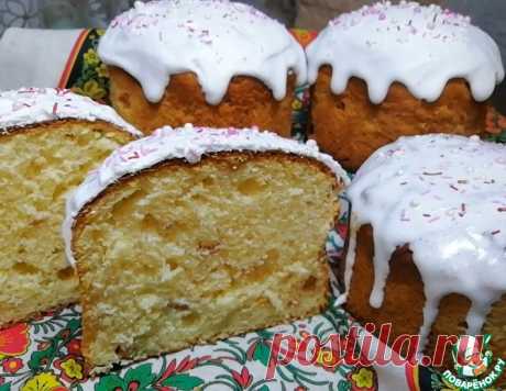 Нежнейший пасхальный кулич на кефире – кулинарный рецепт