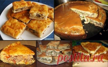 Подборка самых вкусных, полезных и сытных пирогов 