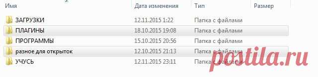 Управление папками и файлами. Выделяем только некоторые папки