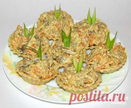 Салат с печенью и морковью - пошаговый кулинарный рецепт на Повар.ру