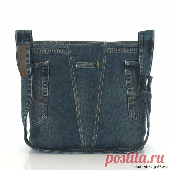 Очередные переделки: джинсовые сумки