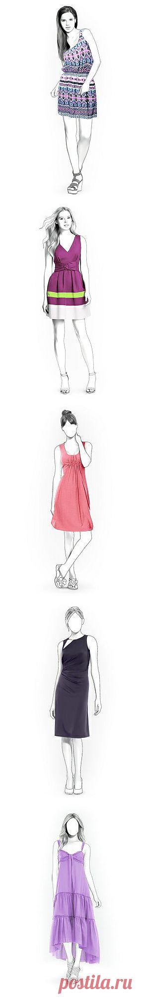 Выкройки на индивидуальные размеры
Выкройки сарафанов  здесь http://latelye.ru/mod-p.php?t=0&a=11