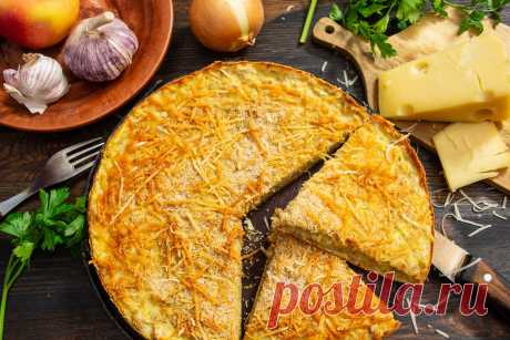 Запеканка из кабачков с луком и чесноком. Пошаговый рецепт с фото — Ботаничка