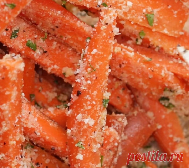 Морковные палочки с сыром и чесноком — вкуснее любого фастфуда! — Фактор Вкуса
