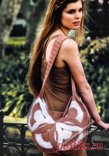 Страница 21 рубрики Вязаные сумки крючком со схемами и описанием