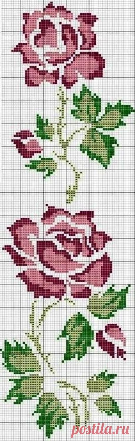 Схемы для вышивки или жаккарда.