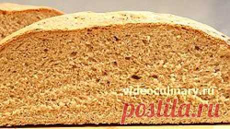 Хлеб для начинающих с цельной (цельнозерновой) мукой - Видеокулинария.рф - видео-рецепты Бабушки Эммы